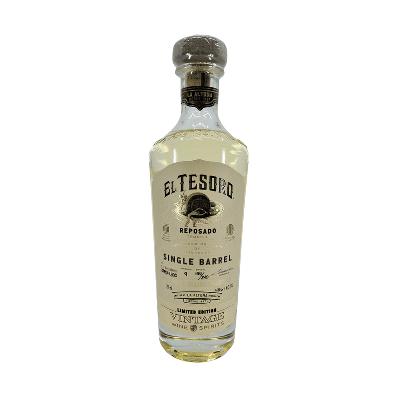 El Tesoro Single Barrel VW&S Selection Reposado Tequila - LoveScotch.com