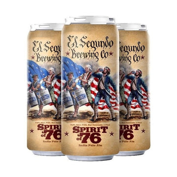 El Segundo Brewing Co. Spirit of '76 IPA Beer 4-Pack - LoveScotch.com