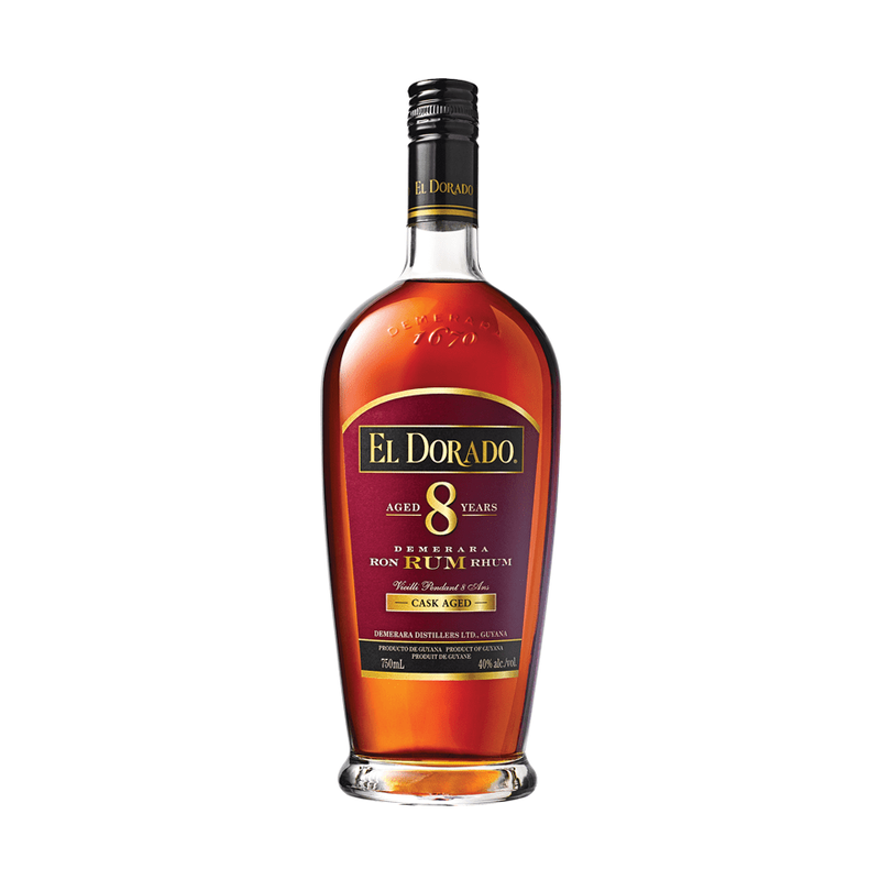 El Dorado 8 Year Old Cask Aged Demerara Rum - LoveScotch.com