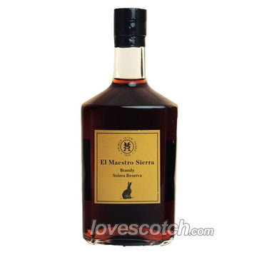 El Maestro Sierra Brandy Solera Reserva - LoveScotch.com