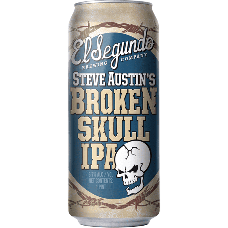 El Segundo Brewing Co. Steve Austin's Broken Skull IPA Beer 4-Pack - LoveScotch.com