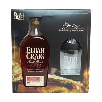Elijah Craig Small Batch Kentucky Straight Bourbon Whiskey Gift Set - LoveScotch.com