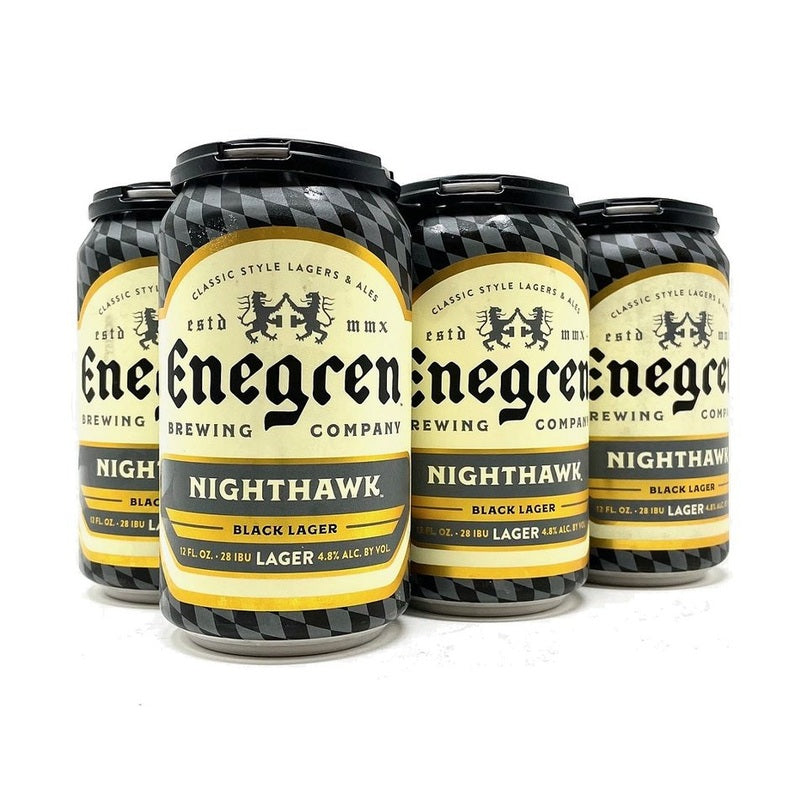 Enegren Brewing Co. Nighthawk Black Lager Beer 6-Pack - LoveScotch.com