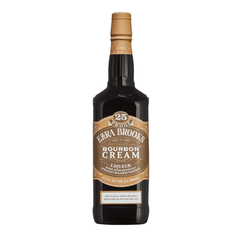 Ezra Brooks Bourbon Cream Liqueur - LoveScotch.com