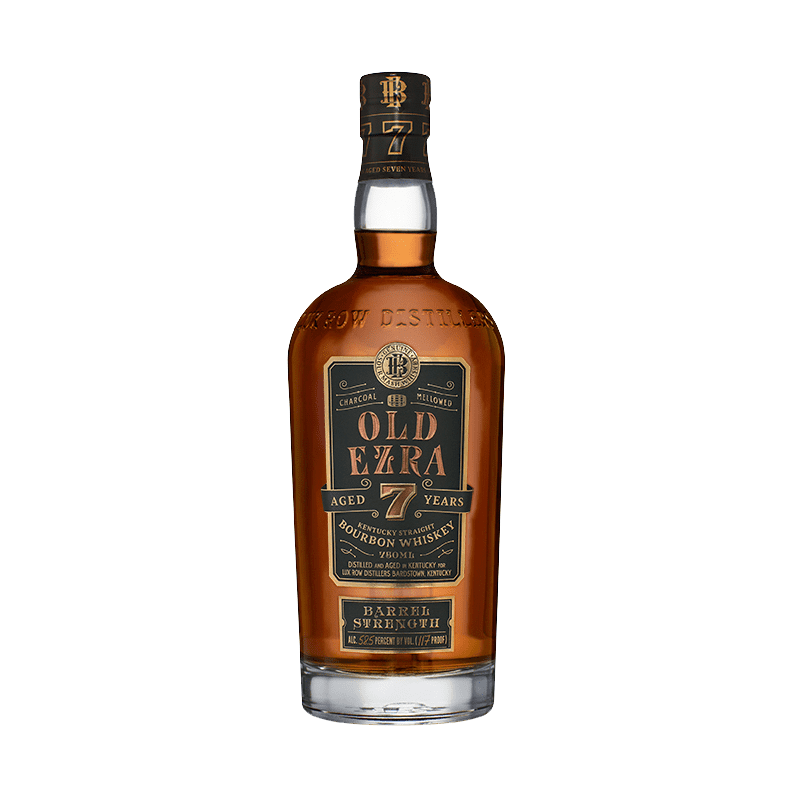 Ezra Brooks Old Ezra 7 Year Old Barrel Strength Kentucky Straight Bourbon Whiskey - LoveScotch.com