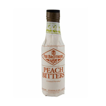 Fee Brothers Peach Bitters Cocktail Flavoring - LoveScotch.com