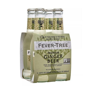 Fever-Tree Premium Ginger Beer 4-Pack - LoveScotch.com