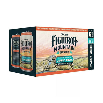 Figueroa Mountain Brew Co. Lizard's Mouth Imperial IPA Beer 6-Pack - LoveScotch.com