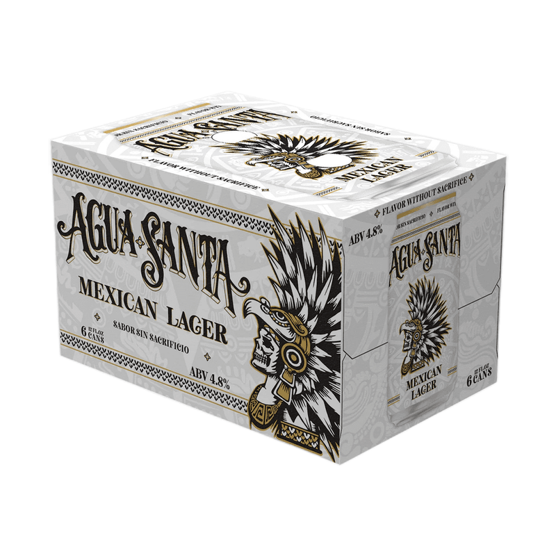 Figueroa Mountain Brew Co. Agua Santa Mexican Lager Beer 6-Pack - LoveScotch.com