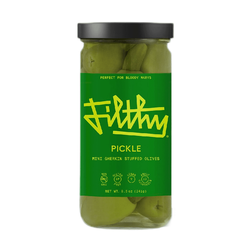 Filthy Pickle Olives Cocktail Garnish 8.5oz - LoveScotch.com