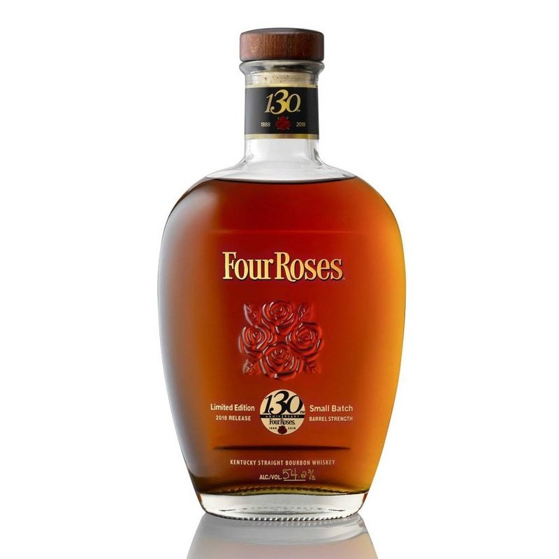 Four Roses Small Batch Barrel Strength 130th Anniversary Kentucky Straight Bourbon Whiskey 2018 Limited Edition - LoveScotch.com