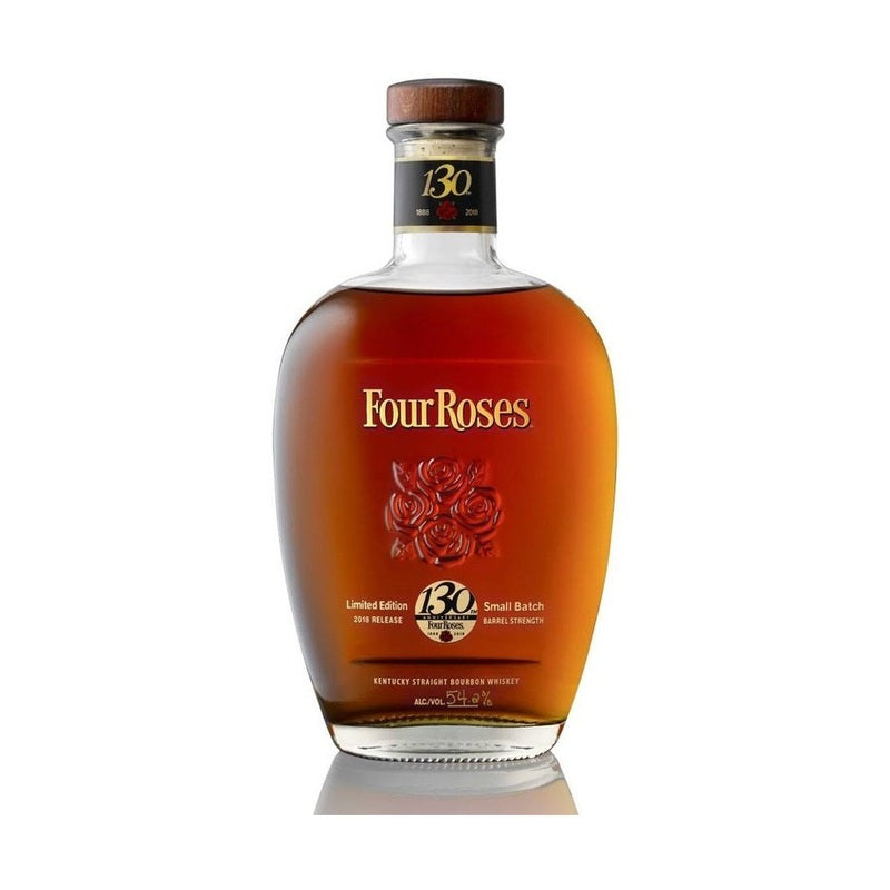 Four Roses Small Batch Barrel Strength 130th Anniversary Kentucky Straight Bourbon Whiskey 2018 Limited Edition - LoveScotch.com