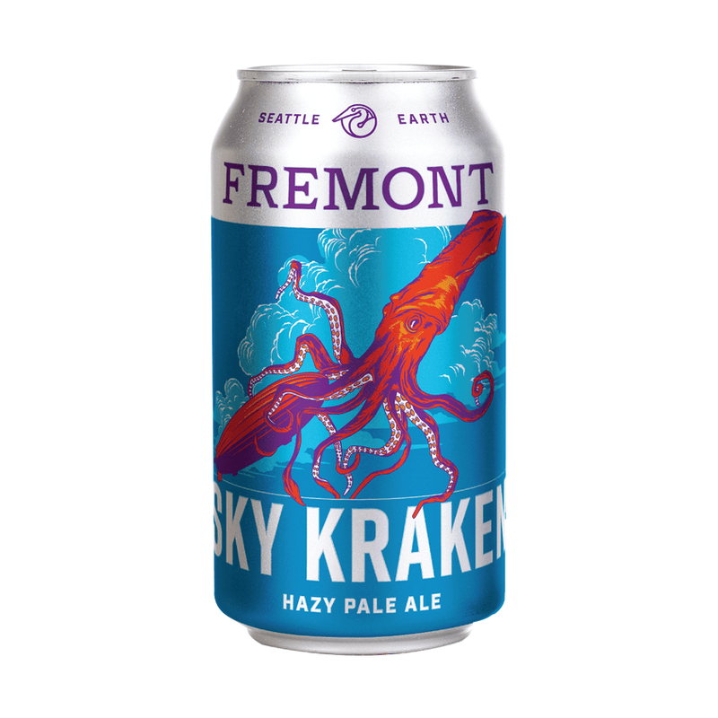 Fremont Brewing Co. 'Sky Kraken' Hazy Pale Ale Beer 6-Pack - LoveScotch.com