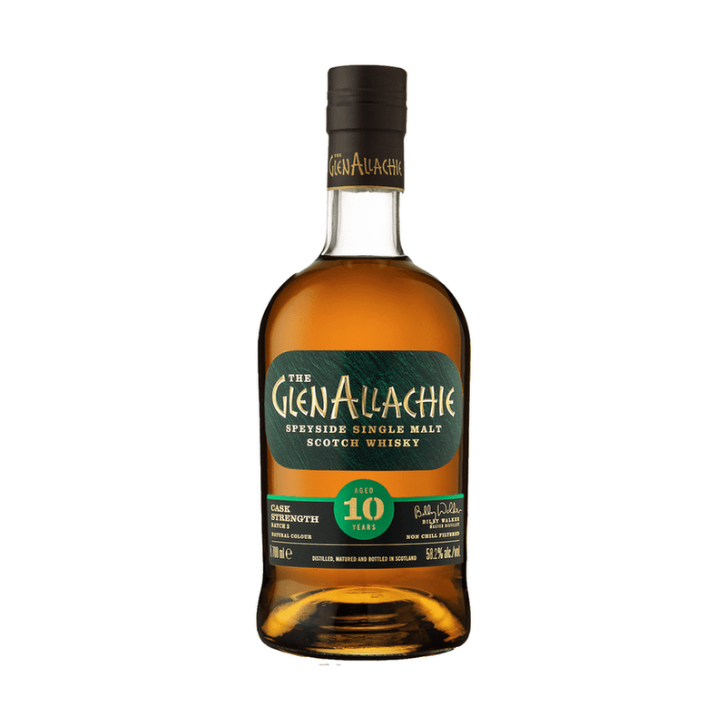 The GlenAllachie 10 Year Old Cask Strength Speyside Single Malt Scotch Whisky - LoveScotch.com