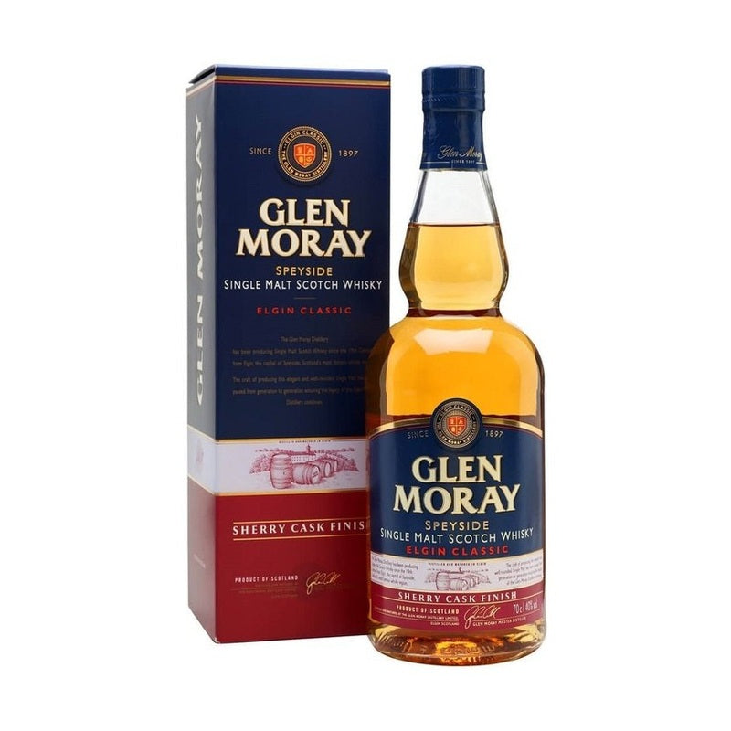 Glen Moray Classic Sherry Cask Finish Speyside Single Malt Scotch Whisky - LoveScotch.com