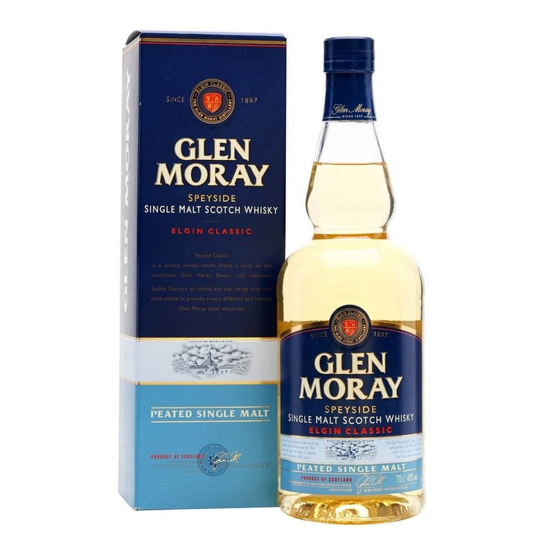 Glen Moray Classic Peated Speyside Single Malt Scotch Whisky - LoveScotch.com