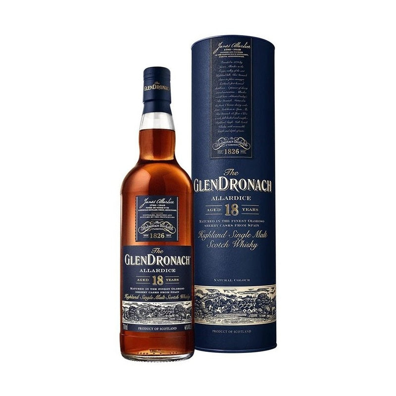 Glendronach 'Allardice' 18 Year Old Highland Single Malt Scotch Whisky - LoveScotch.com