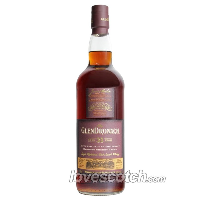 Glendronach 33 Year Old - LoveScotch.com