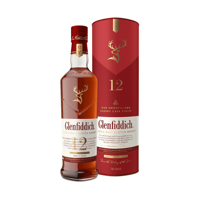 Glenfiddich 12 Year Old Sherry Cask Single Malt Scotch Whisky - LoveScotch.com