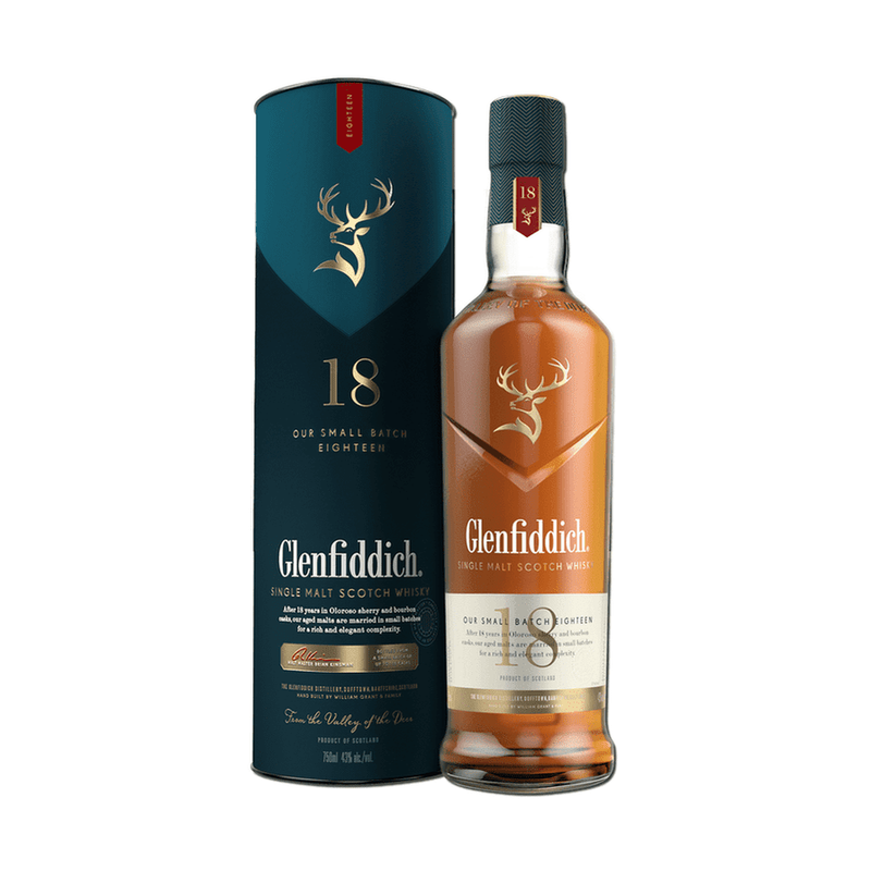Glenfiddich 18 Year Old Single Malt Scotch Whisky - LoveScotch.com