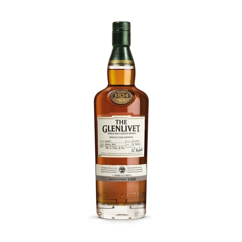 The Glenlivet 14 Year Old Sherry Butt Single Cask Single Malt Scotch Whisky - LoveScotch.com