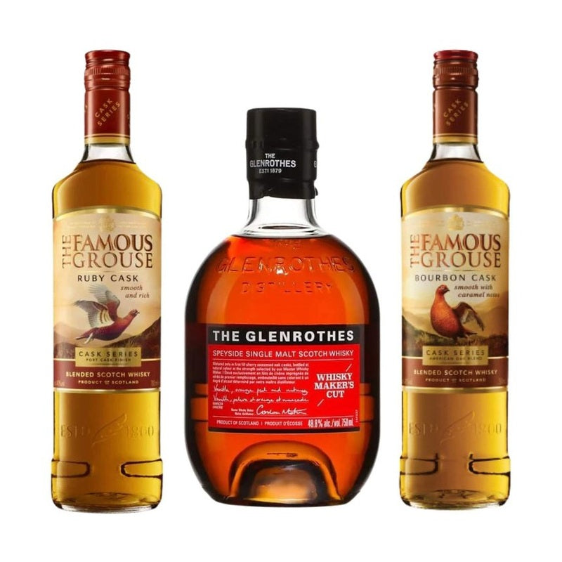 Glenrothes 'Whisky Maker's Cut' Scotch & Famous Grouse Cask Series Bourbon Cask Blended Scotch - LoveScotch.com