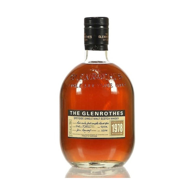 The Glenrothes Vintage 1978 Speyside Single Malt Scotch Whisky - LoveScotch.com