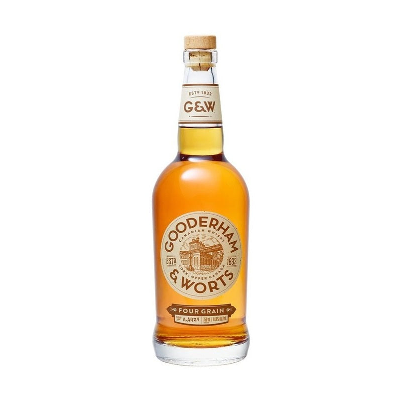 Gooderham & Worts Four Grain Canadian Whisky - LoveScotch.com