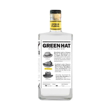 Green Hat Citrus-Floral Gin - LoveScotch.com