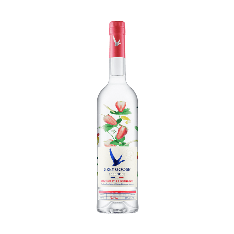 Grey Goose Essences Strawberry & Lemongras Vodka - LoveScotch.com