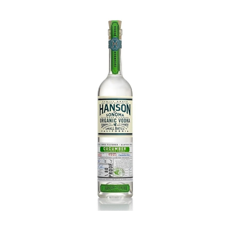Hanson Sonoma Organic Cucumber Vodka - LoveScotch.com