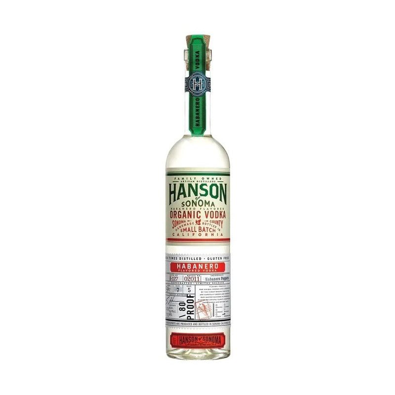 Hanson of Sonoma Organic Habanero Flavored Vodka - LoveScotch.com