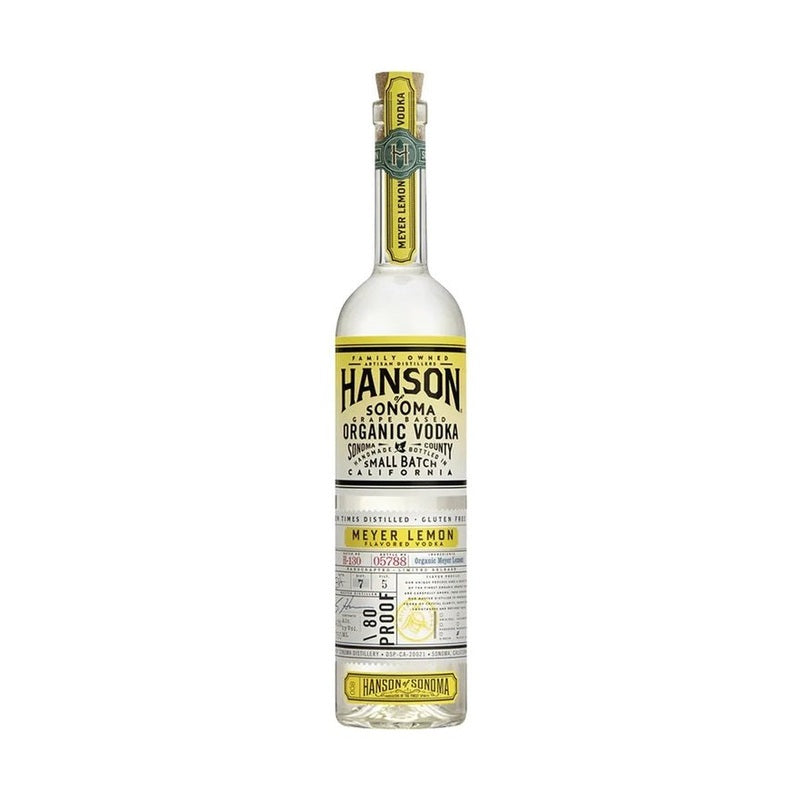 Hanson of Sonoma Organic Meyer Lemon Flavored Vodka - LoveScotch.com