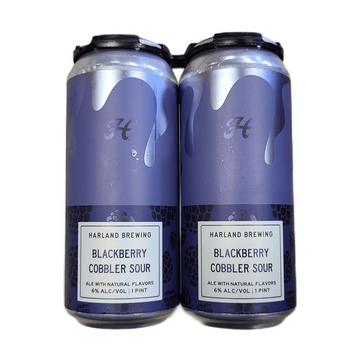 Harland Brewing Blackberry Cobbler Sour Ale Beer 4-Pack - LoveScotch.com