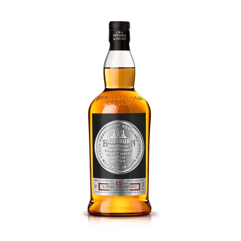 Hazelburn 13 Year Old Oloroso Cask Matured Campbeltown Single Malt Scotch Whisky - LoveScotch.com