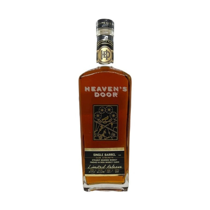 Heaven's Door Single Barrel Cask Strength Irish Whiskey Casks Finish Straight Bourbon Whiskey - LoveScotch.com