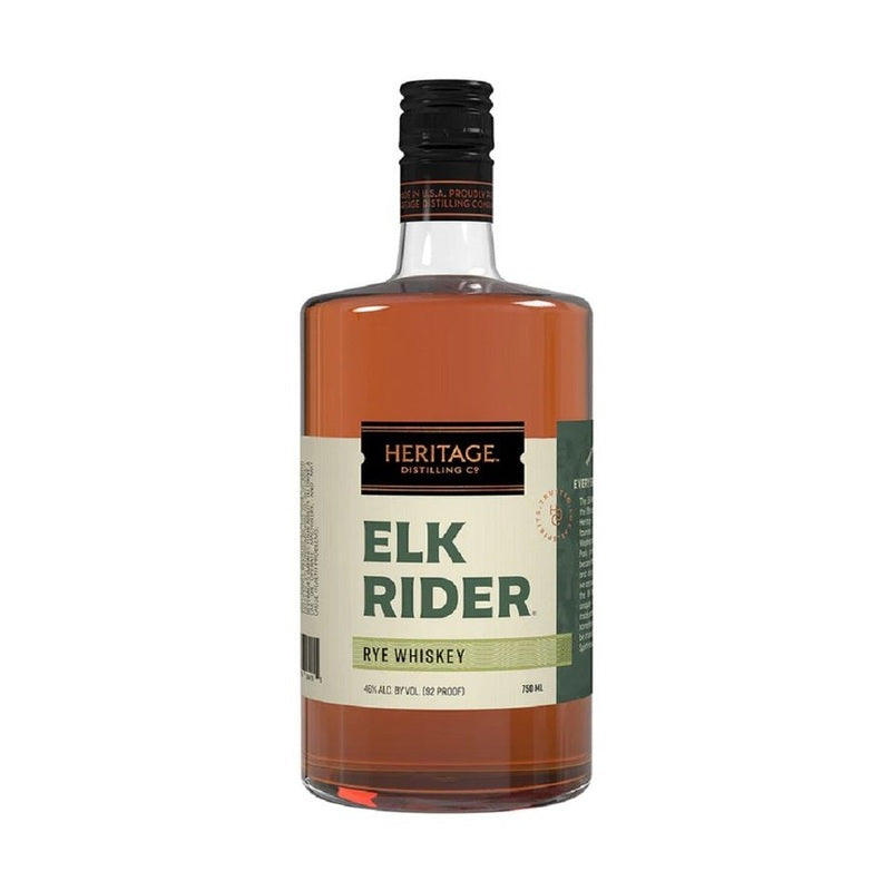 Heritage Distilling 'Elk Rider' Rye Whiskey - LoveScotch.com