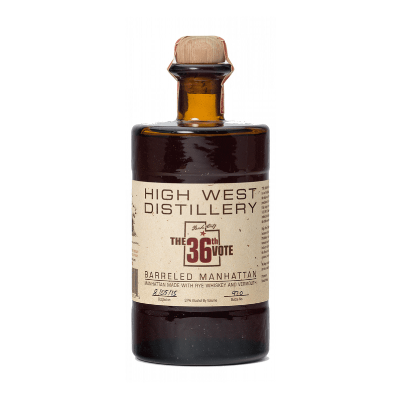 High West 36th Vote Barreled Manhattan - LoveScotch.com