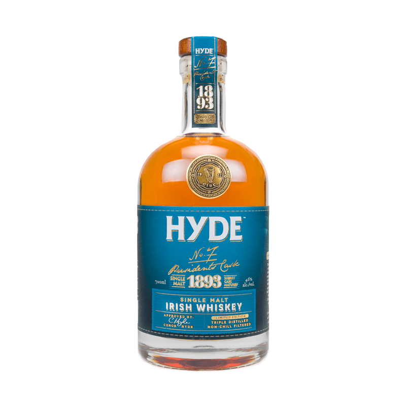 Hyde No.7 President's Cask 1893 Sherry Cask Matured Single Malt Irish Whiskey - LoveScotch.com