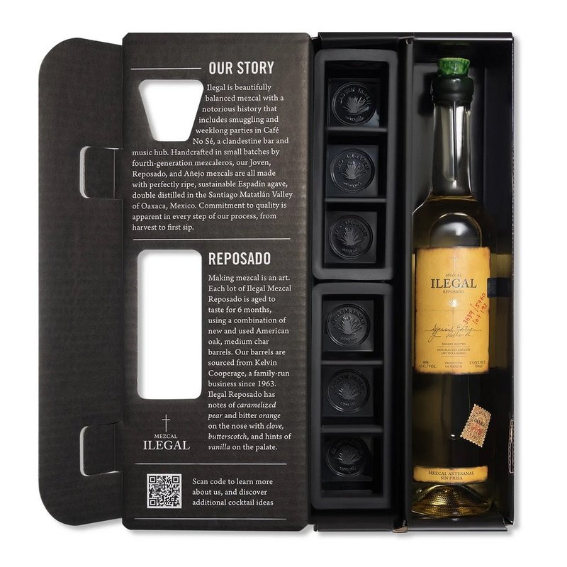 Ilegal Reposado Mezcal Ice Tray Kit - LoveScotch.com