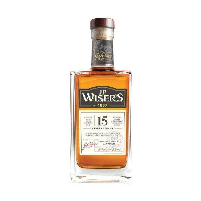 JP Wiser's 15 Year Old Blended Canadian Whisky - LoveScotch.com