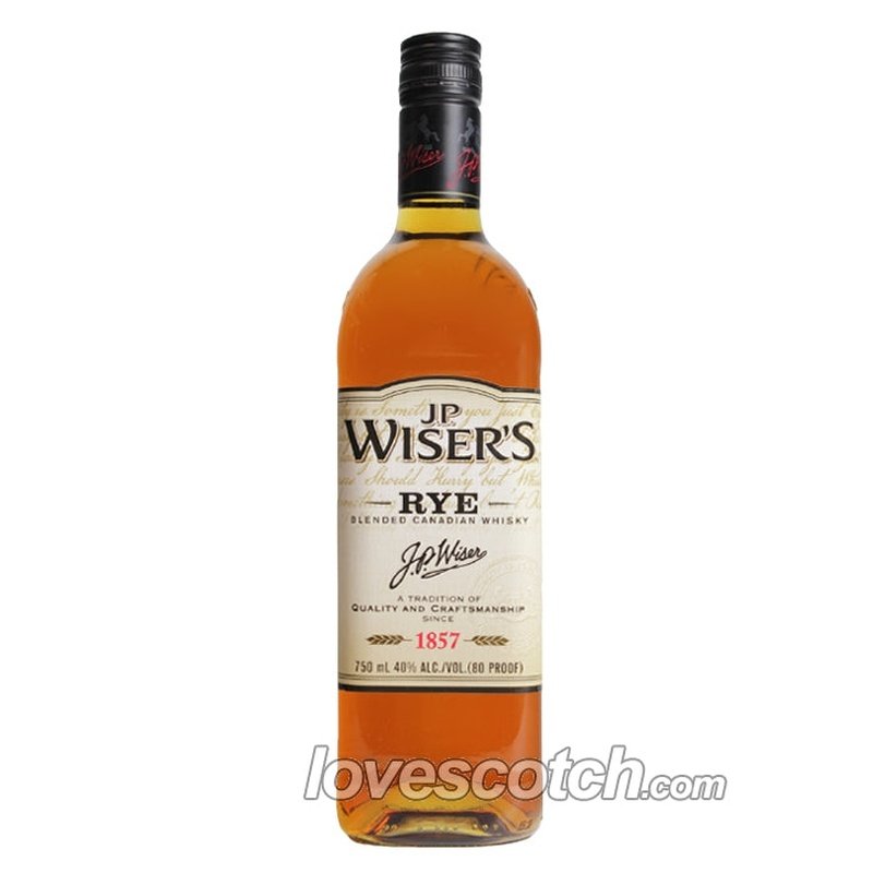 J.P. Wiser's Rye - LoveScotch.com