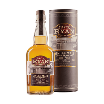 Jack Ryan Beggars Bush 12 Year Old Single Malt Irish Whisky - LoveScotch.com