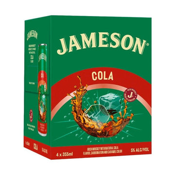 Jameson 'Cola' Canned Cocktail 4-Pack - LoveScotch.com