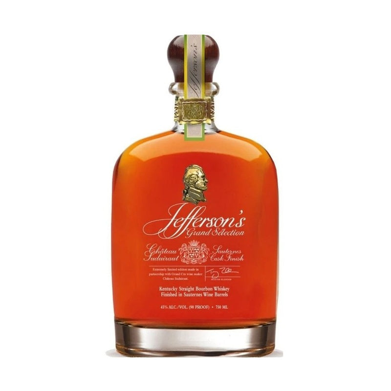 Jefferson's Grand Selection Château Suduiraut Sauternes Cask Finish Kentucky Straight Bourbon Whiskey - LoveScotch.com