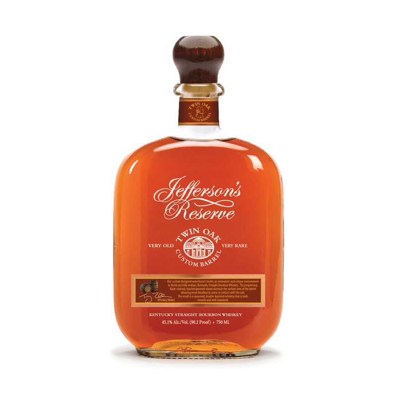 Jefferson's Reserve Twin Oak Custom Barrel Kentucky Straight Bourbon Whiskey - LoveScotch.com