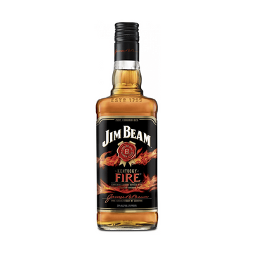 Jim Beam Kentucky Fire Straight Bourbon Whiskey - LoveScotch.com