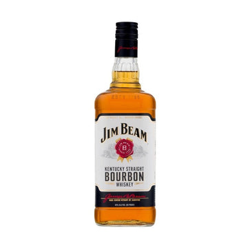 Jim Beam Kentucky Straight Bourbon Whiskey (Liter) - LoveScotch.com