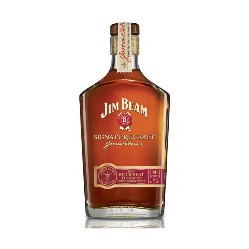 Jim Beam Signature Craft Soft Red Wheat 11 Year Old Kentucky Straight Bourbon Whiskey (375ml) - LoveScotch.com
