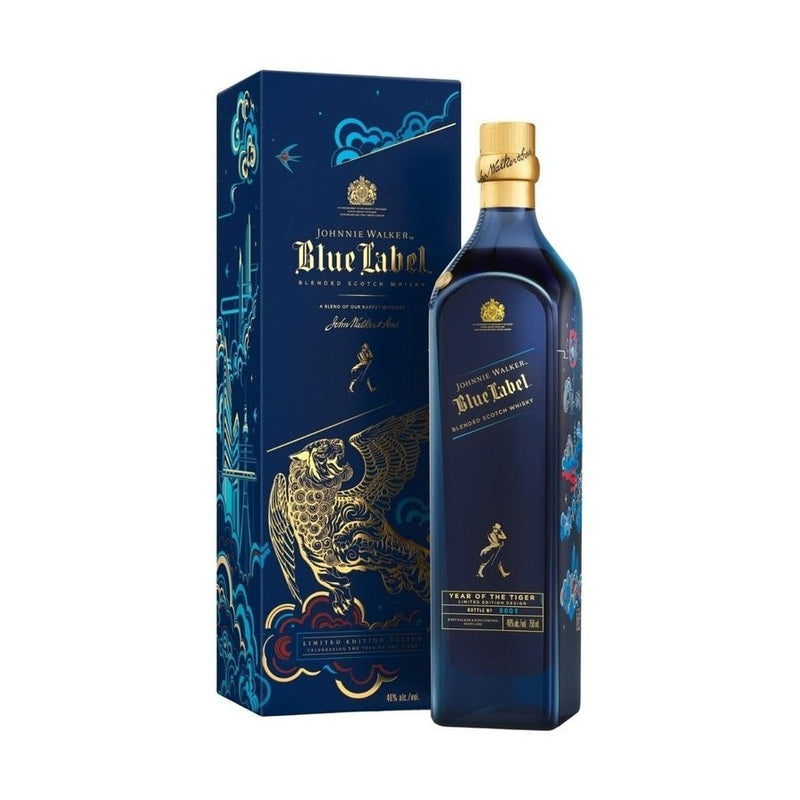 Johnnie Walker Blue Label 'Year Of The Tiger' Blended Scotch Whisky Limited Edition - LoveScotch.com
